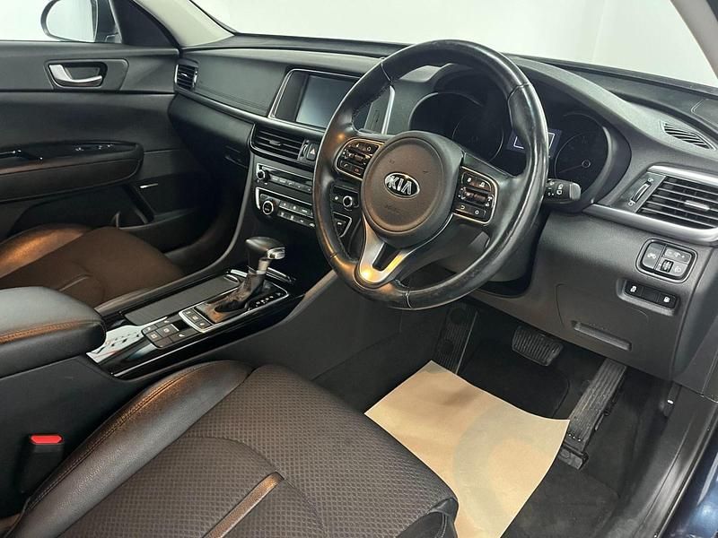 Used Kia Optima 141 HP (103 kW) 2017 Blue Estate
