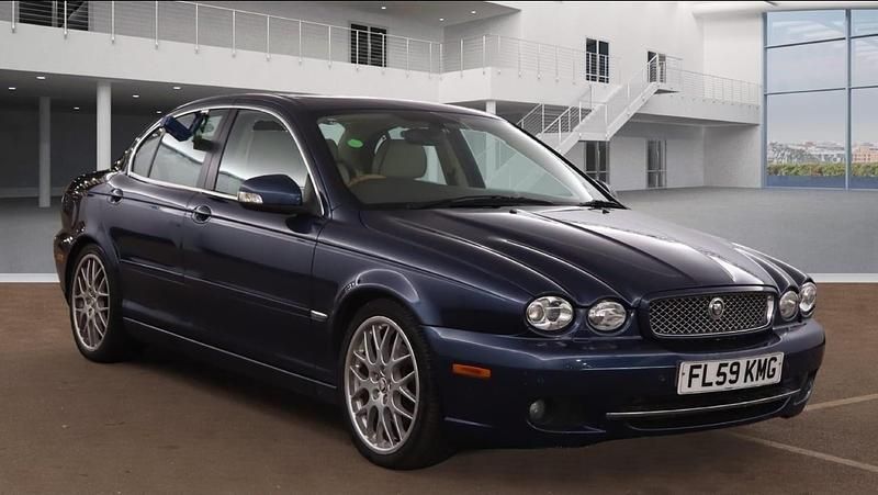 Blue Used 2009 Jaguar X-type Sovereign Sedan | £2,195 (Fair price) - Image 1/4
