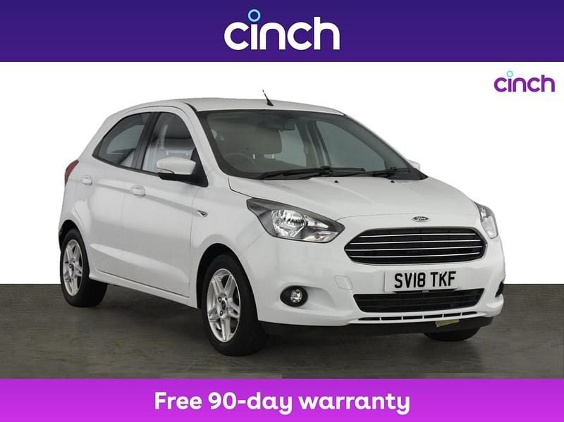 White Used 2018 Ford Ka Plus Zetec Hatchback | £8,249 (Fair price) - Image 1/3