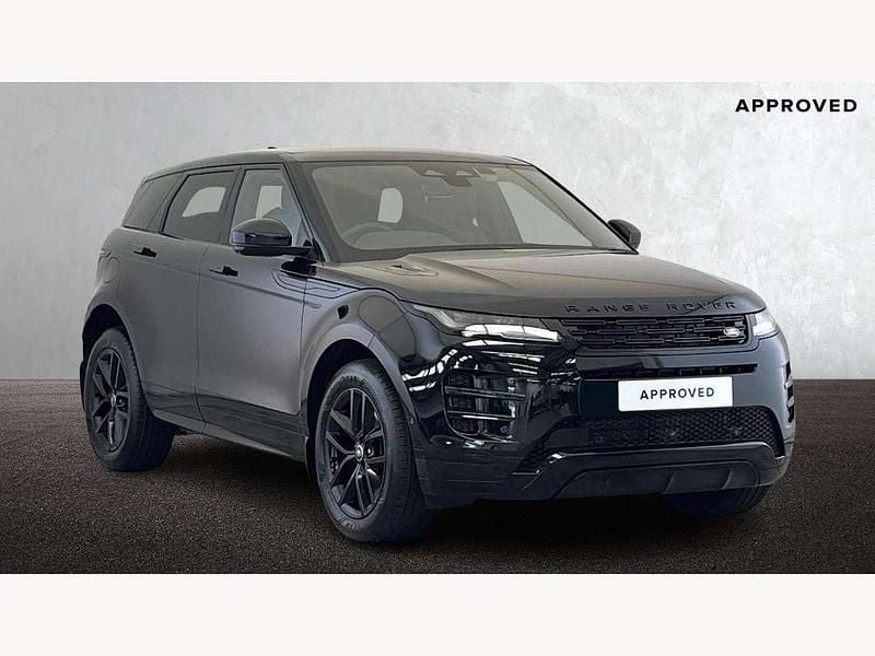 Black Used 2025 Land Rover Range Rover evoque SE Dynamic SUV | £43,350 - Image 1/4