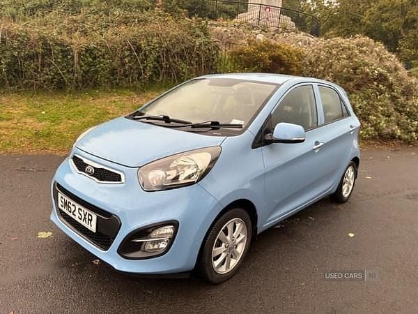 Blue Used 2013 Kia Picanto Hatchback | £3,995 (Fair price) - Image 1/4