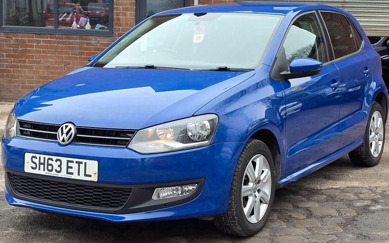 Used VW Polo Edition 60 HP (44 kW) 2013 Blue Hatchback