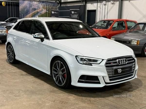 White Used 2017 Audi S3 Sportback Black Edition Hatchback | £16,995 - Image 1/4