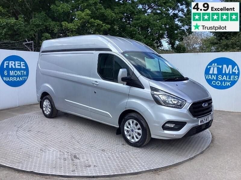 Silver Used 2021 Ford Transit Custom Limited Van | £14,995 (Good price) - Image 1/4