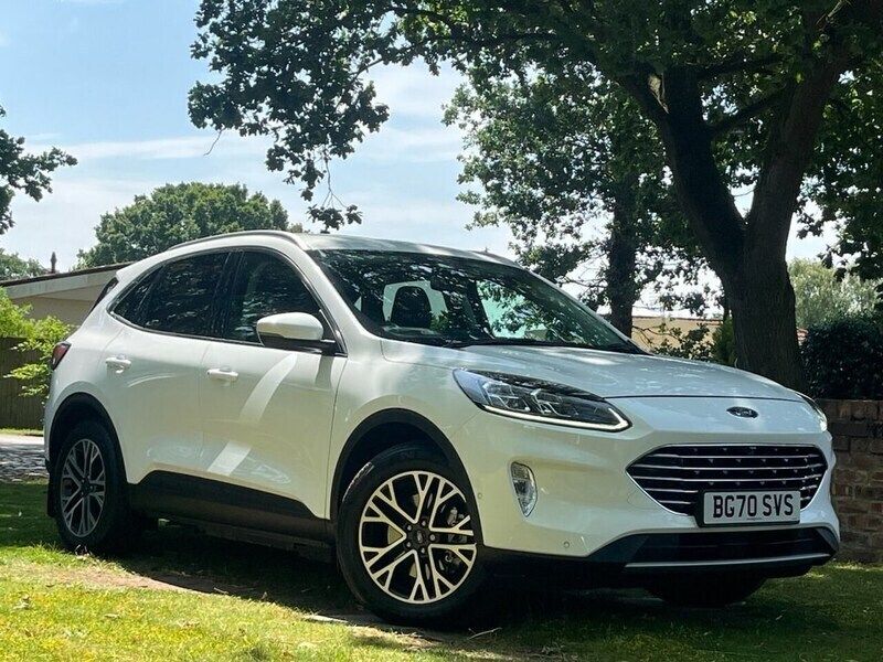 White Used 2020 Ford Kuga Titanium SUV | £16,995 (Fair price) - Image 1/4