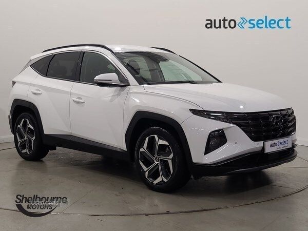 White Used 2021 Hyundai Tucson Premium SUV | £21,999 (Good price) - Image 1/4