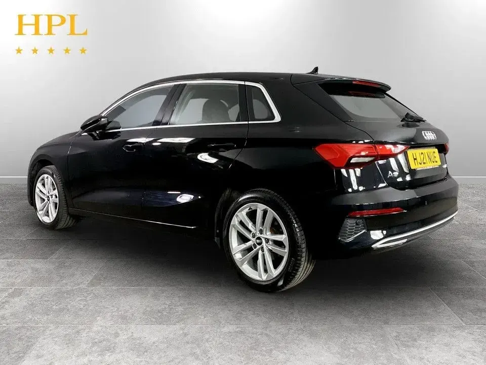Used Audi A3 Sportback Sport 110 HP (80 kW) 2021 Black Hatchback