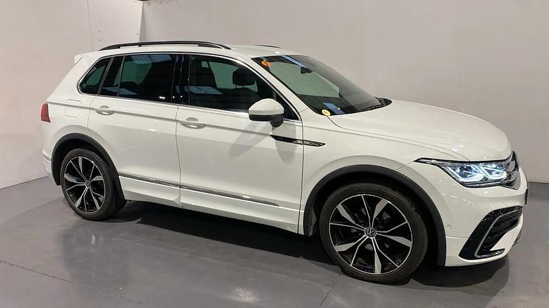 White Used 2021 VW Tiguan R-line SUV | £22,498 (Fair price) - Image 1/4