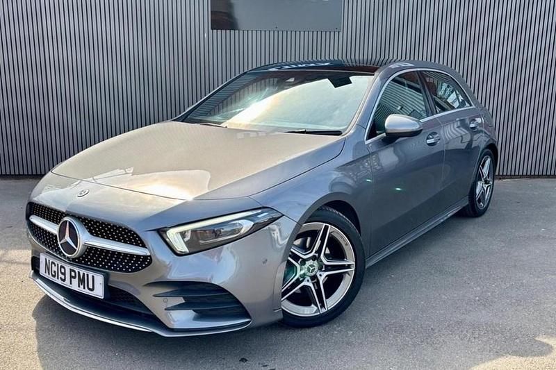 Grey Used 2019 Mercedes A180 AMG line Hatchback | £15,795 (Expensive) - Image 1/1