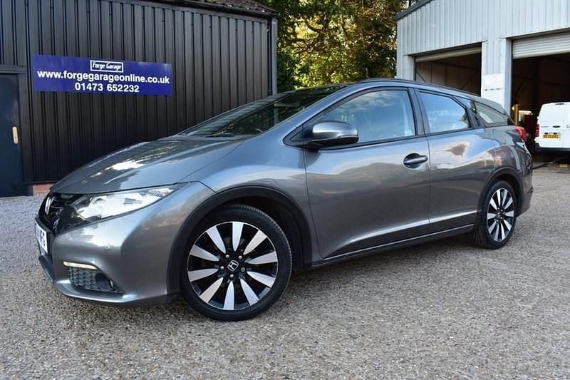 Grey Used 2014 Honda Civic SE Plus Estate | £4,495 (Fair price) - Image 1/1