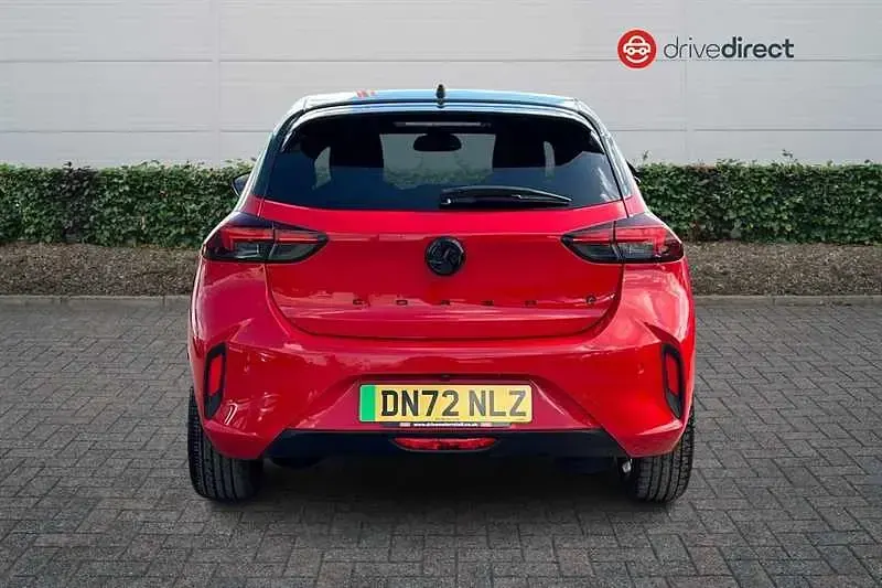 Used Vauxhall Corsa-e Edition 100 kW (136 HP) 2022 Red Hatchback