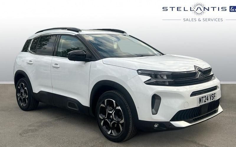 White Used 2024 Citroën C5 Aircross SUV | £18,210 (Good price) - Image 1/4