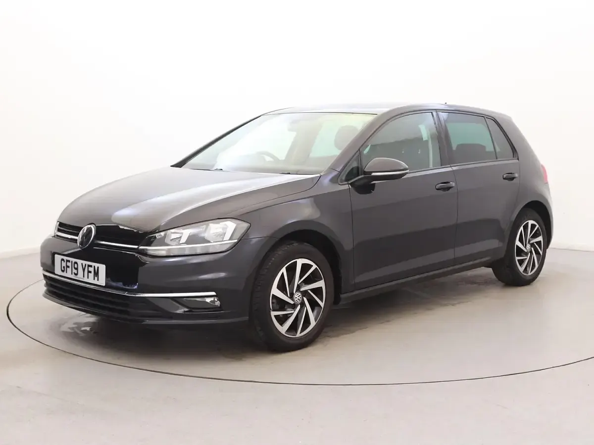 Used VW Golf VII Match 115 HP (84 kW) 2019 Black Hatchback