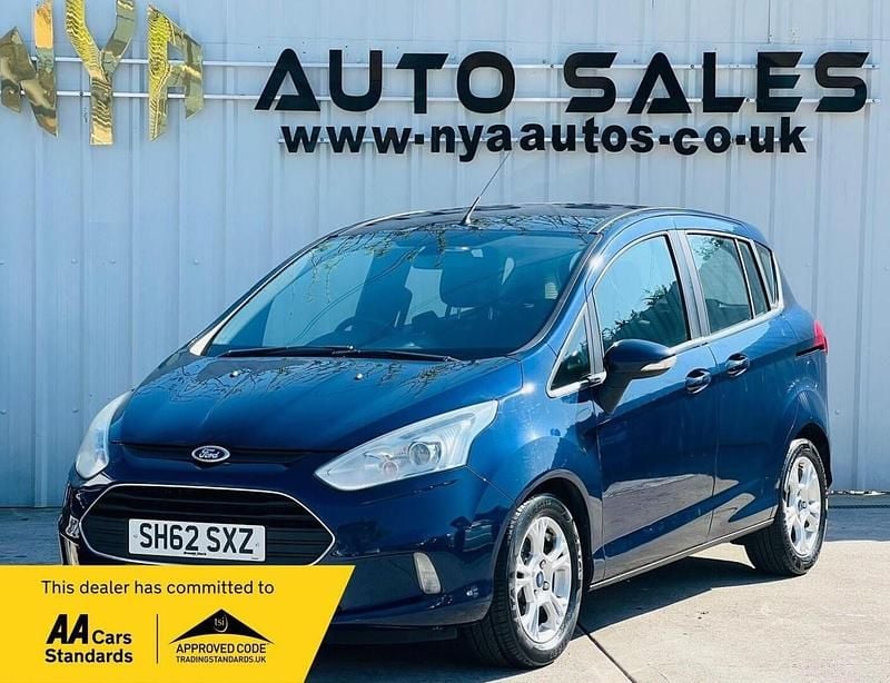 Used Ford B-MAX Zetec 105 HP (77 kW) 2012 Blue MPV