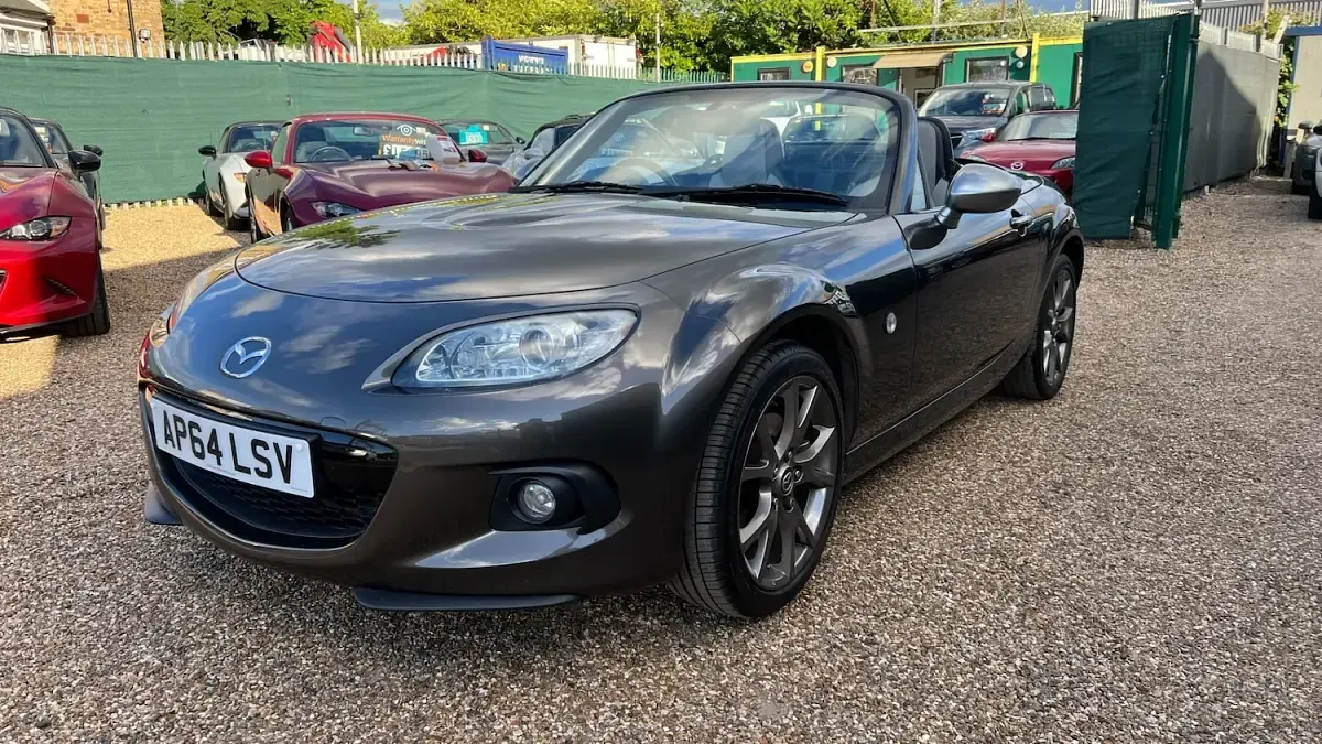 Used Mazda MX5 Edition 126 HP (92 kW) 2015 Grey Cabriolet