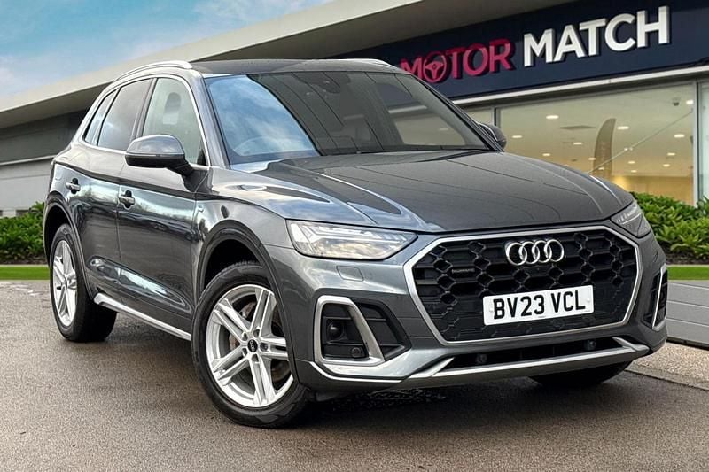 Grey Used 2023 Audi Q5 S-Line SUV | £28,690 (Good price) - Image 1/4