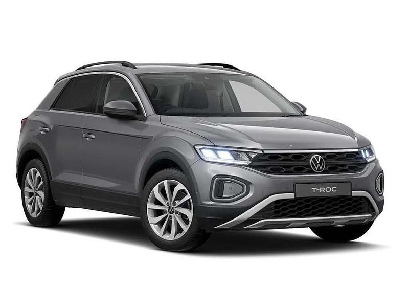 Grey New 2025 VW T-Roc Match SUV | £26,890 (Super price) - Image 1/4