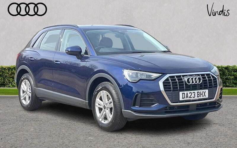 Blue Used 2023 Audi Q3 Design SUV | £25,964 (Good price) - Image 1/4