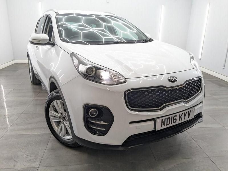 Used Kia Sportage 130 HP (95 kW) 2016 White SUV