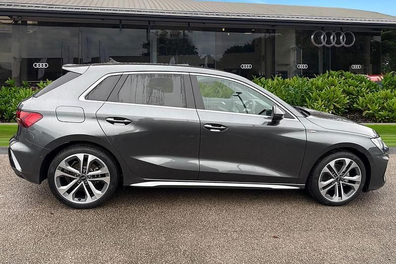 New Audi A3 Sportback S-Line 2025 Grey Hatchback