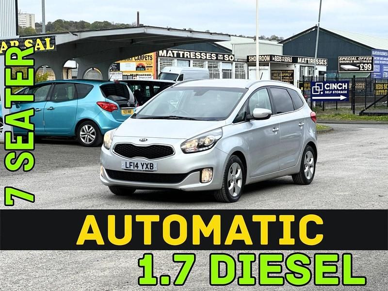 Used Kia Carens 134 HP (98 kW) 2014 Silver MPV