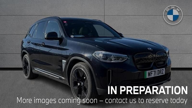 Black Used 2021 BMW iX3 Comfort Edition SUV | £28,418 (Fair price) - Image 1/4