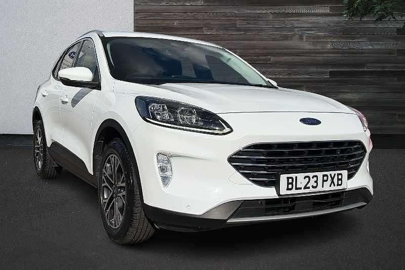 White Used 2023 Ford Kuga Titanium SUV | £18,790 (Good price) - Image 1/4