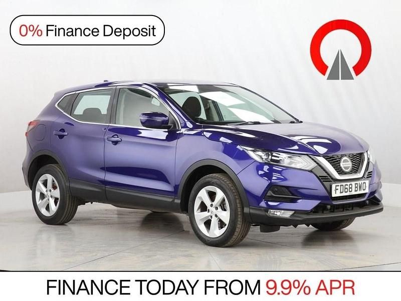 Used Nissan Qashqai Acenta Premium 115 HP (84 kW) 2018 Blue SUV