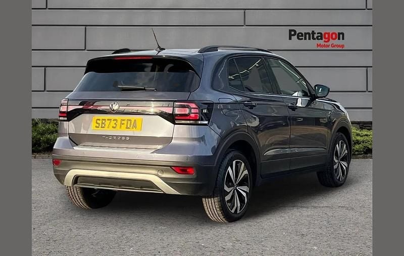 Used VW T-Cross Black Edition 108 HP (79 kW) 2024 Grey SUV