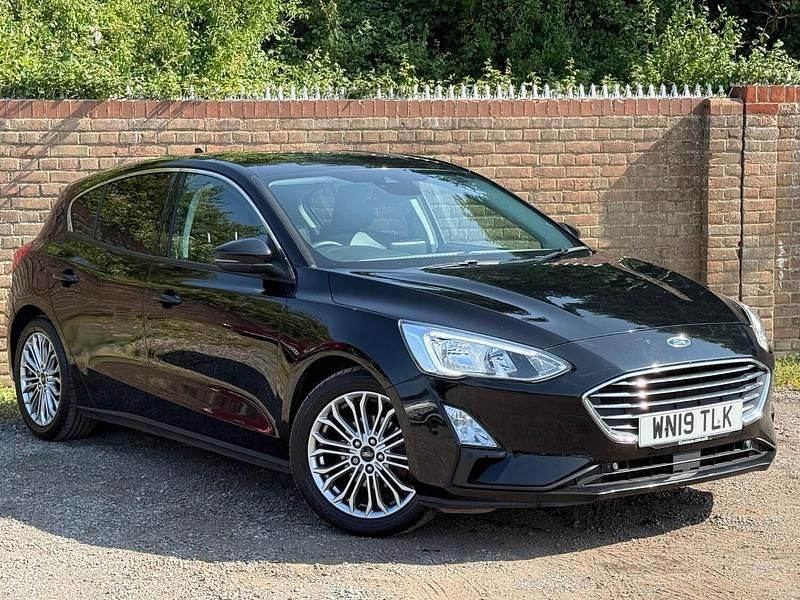 Black Used 2019 Ford Focus Titanium X Hatchback | £9,000 (Fair price) - Image 1/3