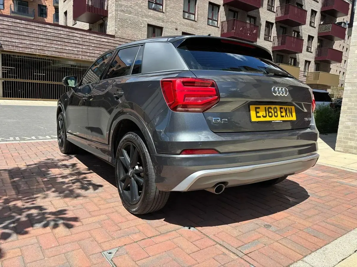 Used Audi Q2 S-Line 116 HP (85 kW) 2018 Grey SUV