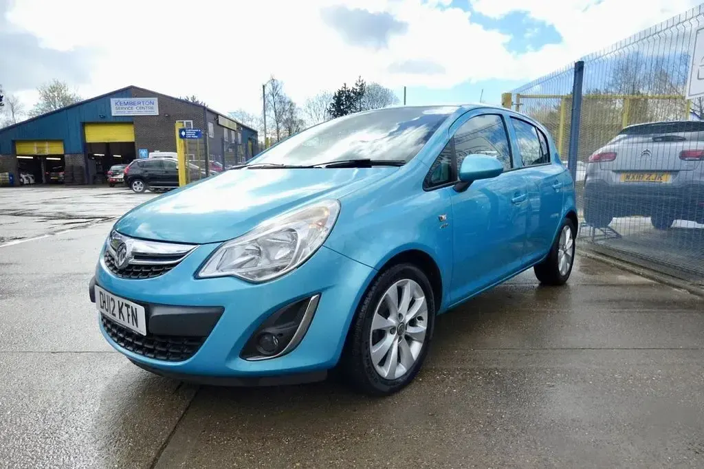 Used Vauxhall Corsa Active 85 HP (62 kW) 2012 Blue Hatchback