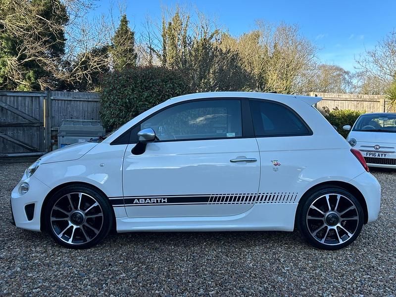 Used Abarth 595 Turismo 165 HP (121 kW) 2018 White Hatchback