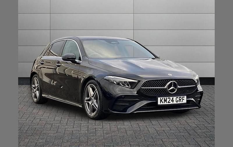 Black Used 2024 Mercedes A180 AMG Line Premium Hatchback | £24,800 (Fair price) - Image 1/4