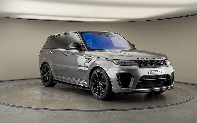 Eiger grey Used 2021 Land Rover Range Rover Sport SVR SUV | £49,300 (Good price) - Image 1/4