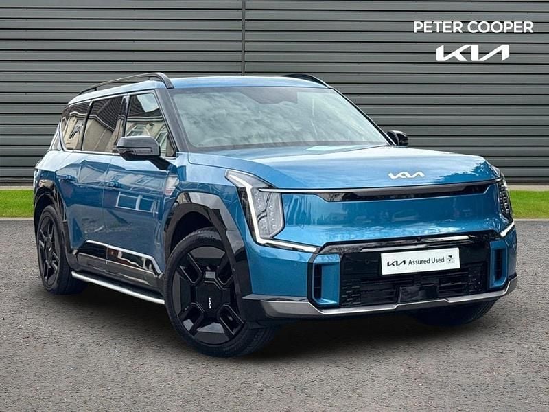 Blue Used 2024 Kia EV9 GT-Line SUV | £51,995 - Image 1/4