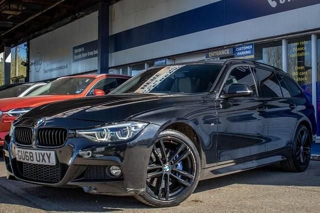 Used BMW 320 M Sport 190 HP (139 kW) 2018 Black Estate