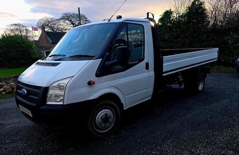 Used Ford Transit 2010 White Pickup