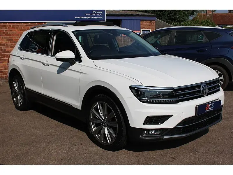 Used VW Tiguan SEL 2019 White SUV