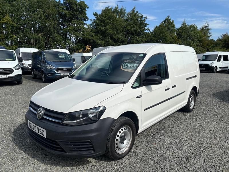 White Used 2020 VW Caddy Maxi Startline MPV | £8,700 (Expensive) - Image 1/4