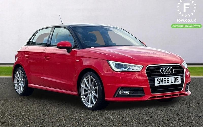 Red Used 2017 Audi A1 Sportback Comfort Hatchback | £13,099 (A bit pricey) - Image 1/4