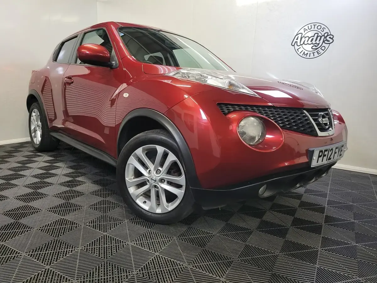 Used Nissan Juke Acenta Premium 110 HP (80 kW) 2012 Red SUV