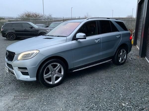Used Mercedes ML250 AMG line 2015 Silver SUV