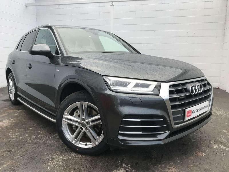 Grey Used 2019 Audi Q5 S-Line SUV | £20,499 (Super price) - Image 1/4