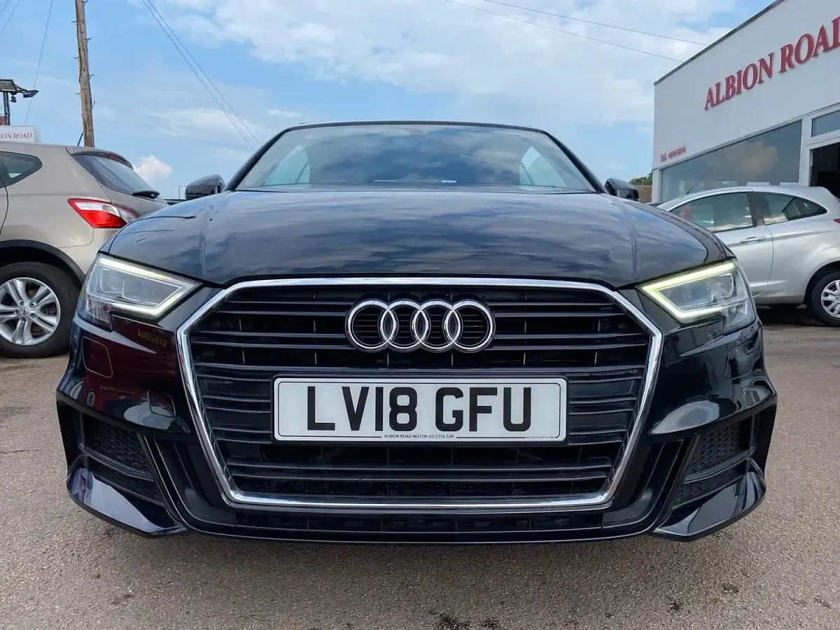 Usado Audi A3 Cabriolet S-Line 2018 Preto Cabrios