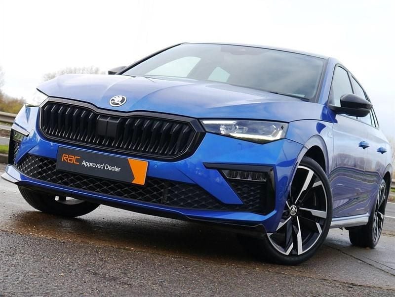 Used Skoda Scala Monte Carlo 114 HP (83 kW) 2024 Blue Hatchback