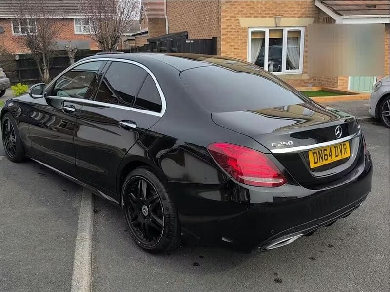 Used Mercedes C250 AMG Line Premium 2014 Black Sedan