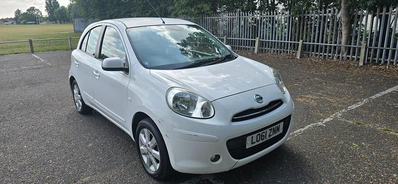 White Used 2011 Nissan Micra Acenta Hatchback | £2,250 (Super price) - Image 1/4