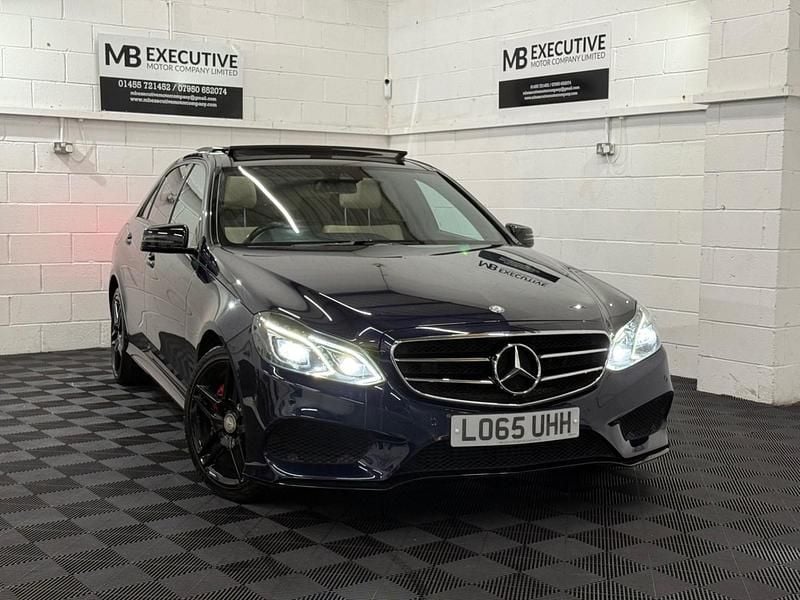 Blue Used 2015 Mercedes E350 Premium Sedan | £11,290 (Fair price) - Image 1/4