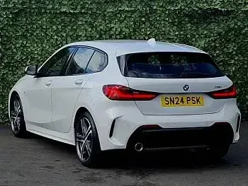 Used BMW 118 M Sport 136 HP (100 kW) 2024 White Hatchback